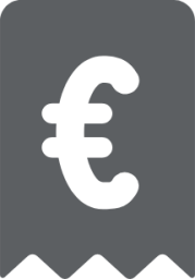 billing statement euro major icon
