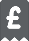 billing statement pound major icon