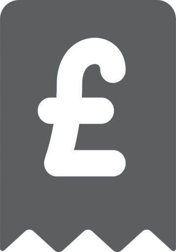 billing statement pound major icon