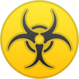biohazard emoji