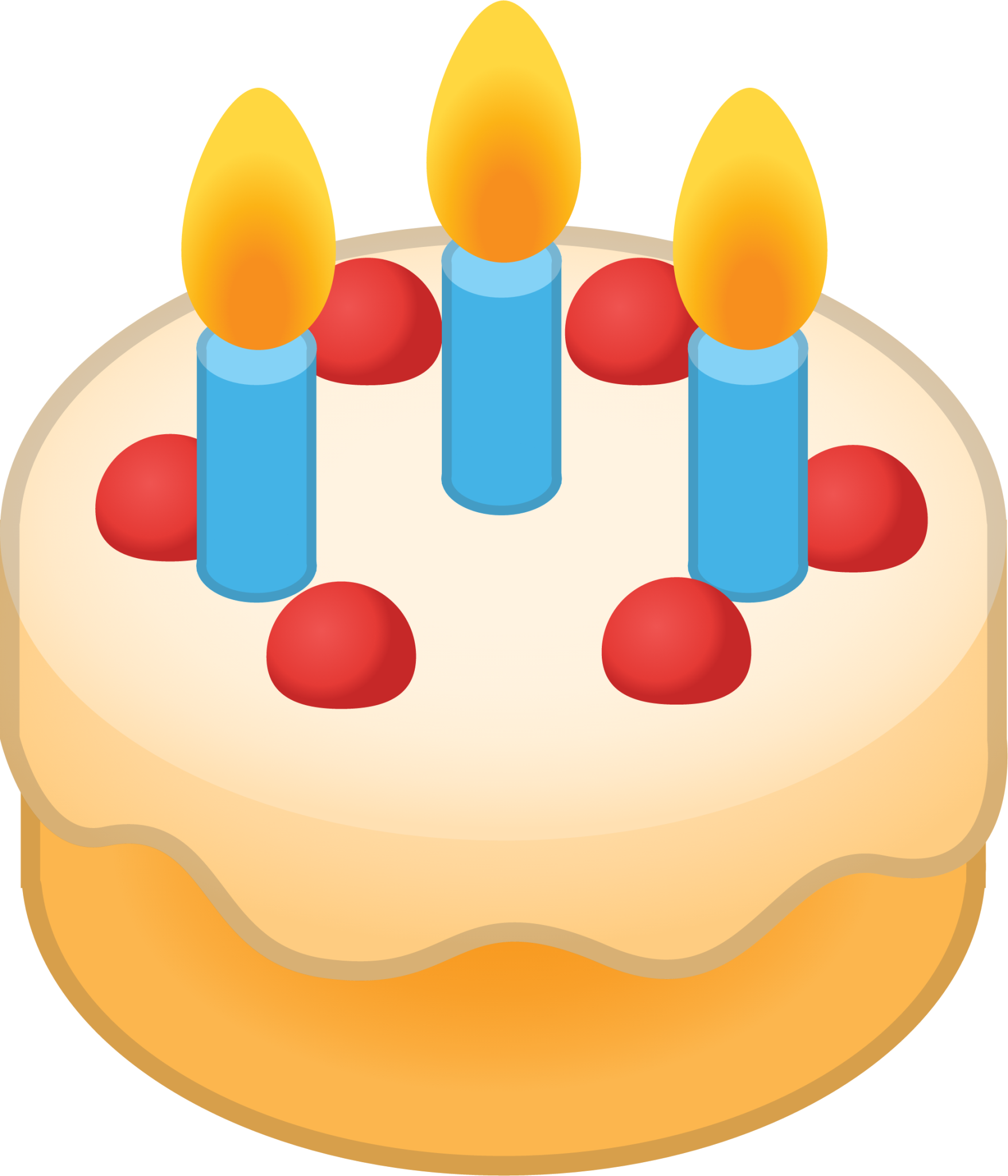 birthday cake" Emoji - Download for free – Iconduck