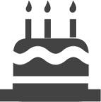 birthday cake icon