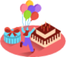 Birthday illustration