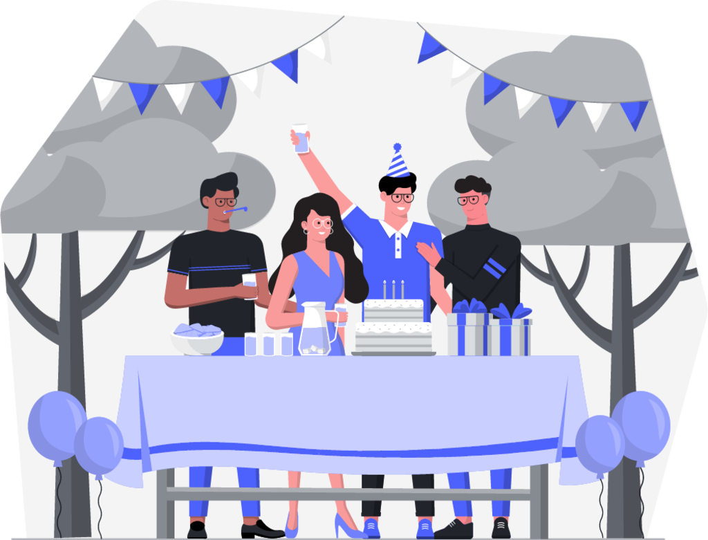 Birthday Party illustration