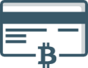 bitcoin card credit card illustration