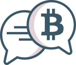 bitcoin conversation illustration