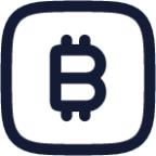 bitcoin square icon