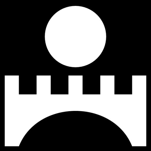 black bridge icon