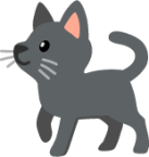 black cat emoji