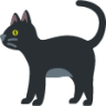 black cat emoji