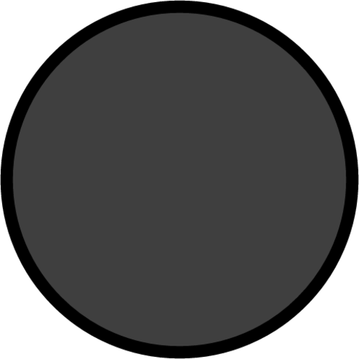 black circle emoji
