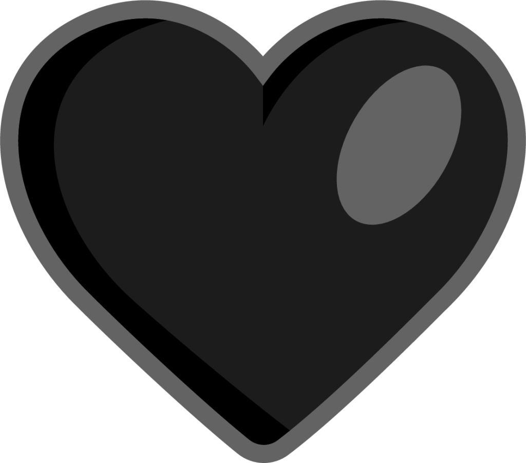 Black heart