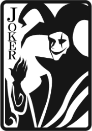black joker emoji