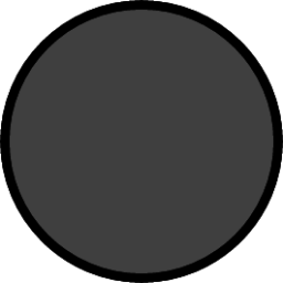 black large circle emoji