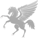 black pegasus emoji