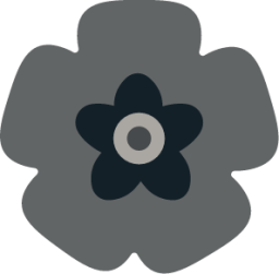 blackrosette emoji