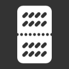 Blister Pills Oval x16 icon
