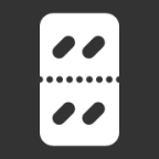 Blister Pills Oval x4 icon