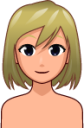blond woman (plain) anim emoji
