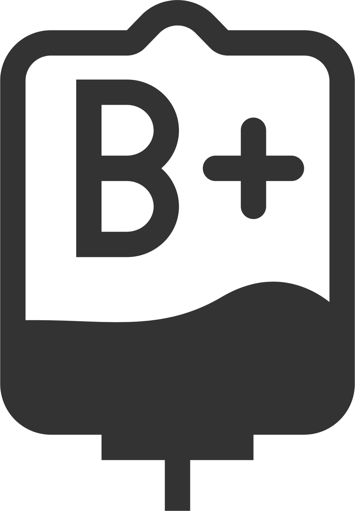 Blood Type B+ icon