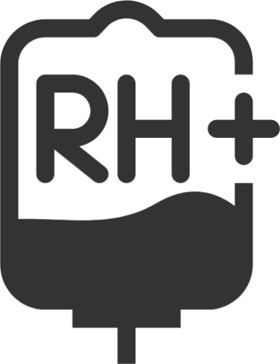 Blood Type RH+ icon