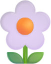 blossom emoji