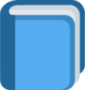 blue book emoji