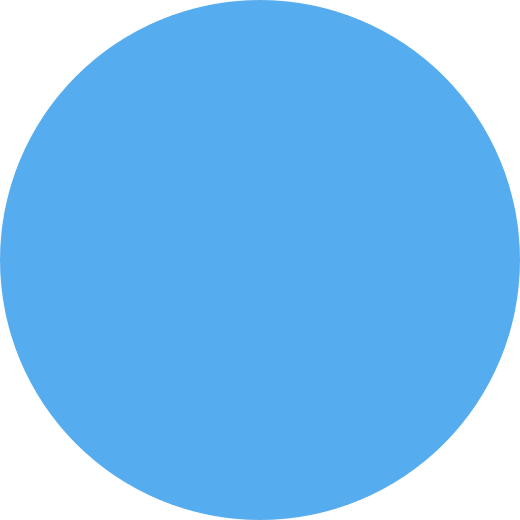 blue circle emoji