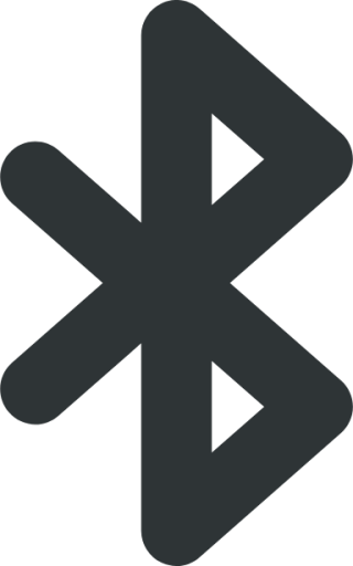 bluetooth active symbolic icon