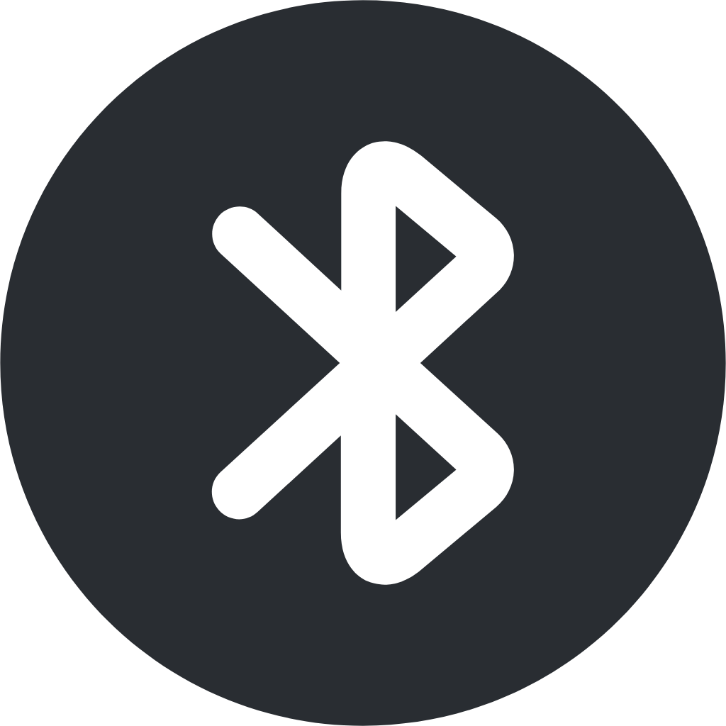 bluetooth circle icon