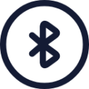 bluetooth circle icon