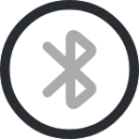 bluetooth circle icon