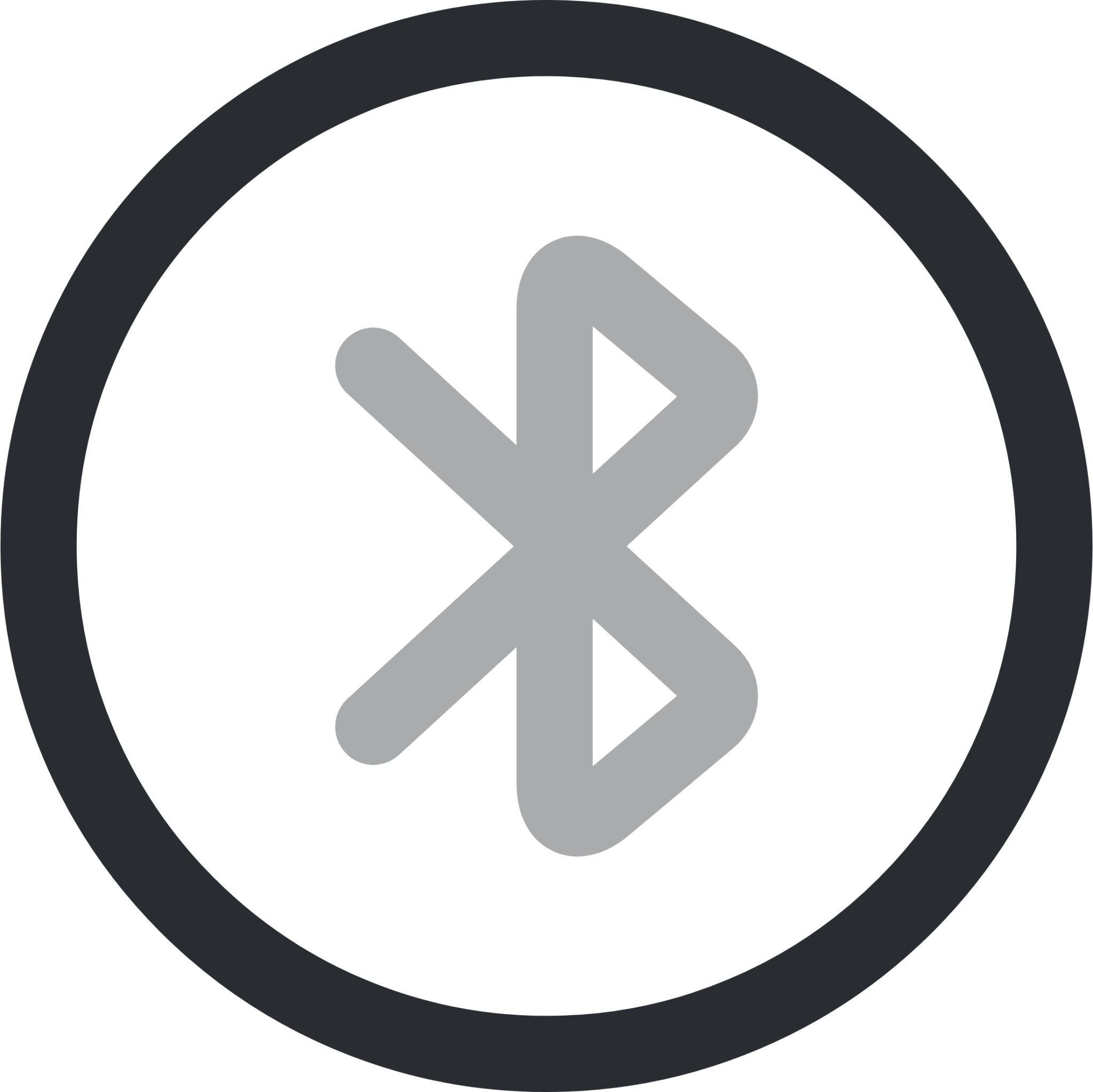 bluetooth circle icon