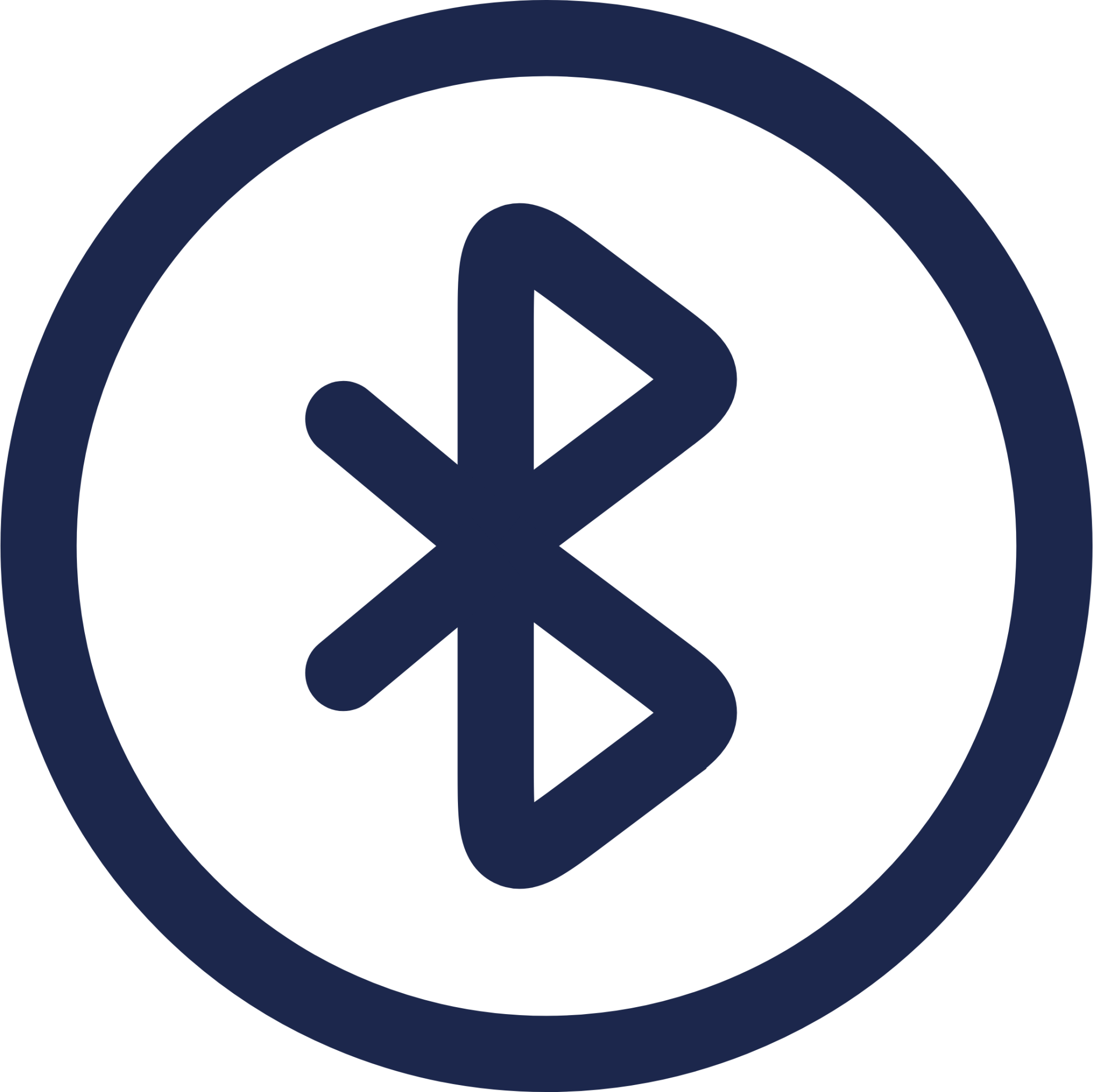Bluetooth Circle icon