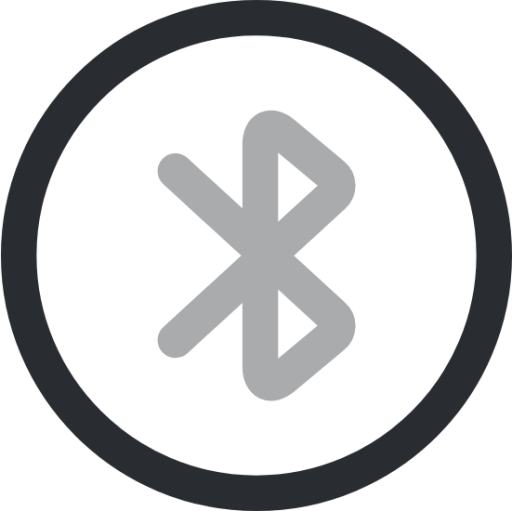 bluetooth circle icon