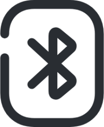bluetooth rectangle icon