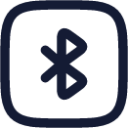 bluetooth square icon