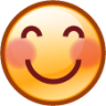 blush (smiley) emoji