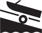 boat ramp icon