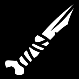 bone knife icon
