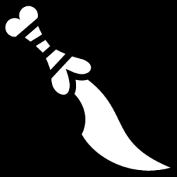 bone knife icon