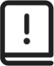 Book Exclamation Mark icon