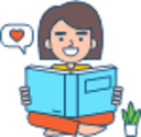 Book Lover illustration