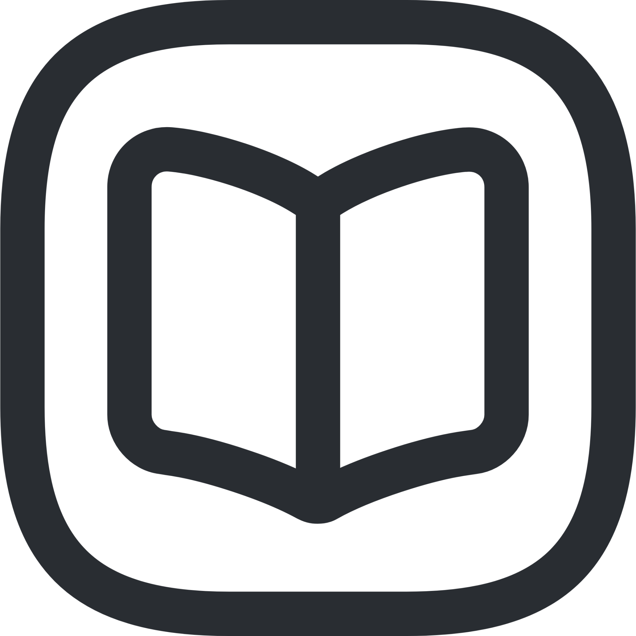 book square icon