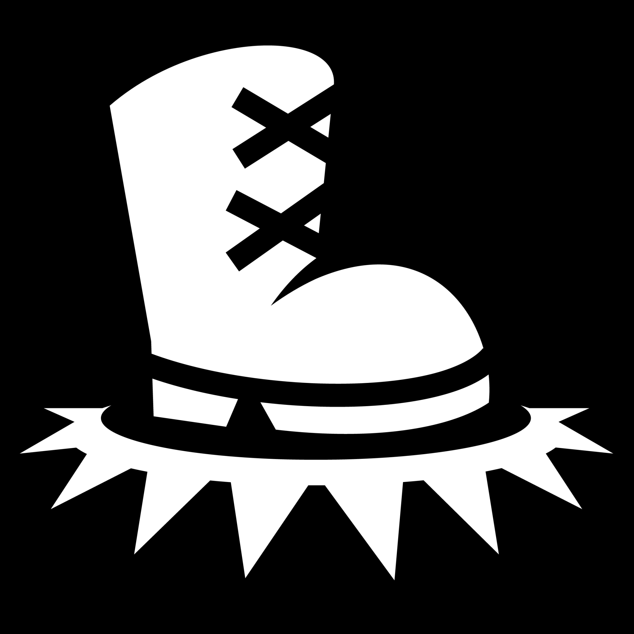 boot kick clip art