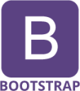 bootstrap plain wordmark icon