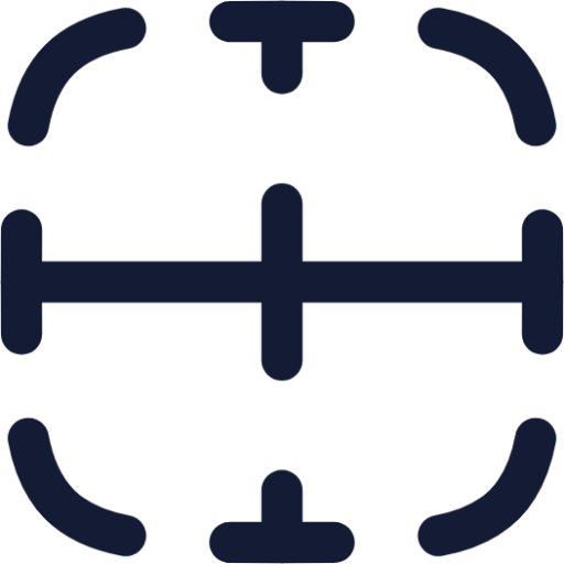 border horizontal icon