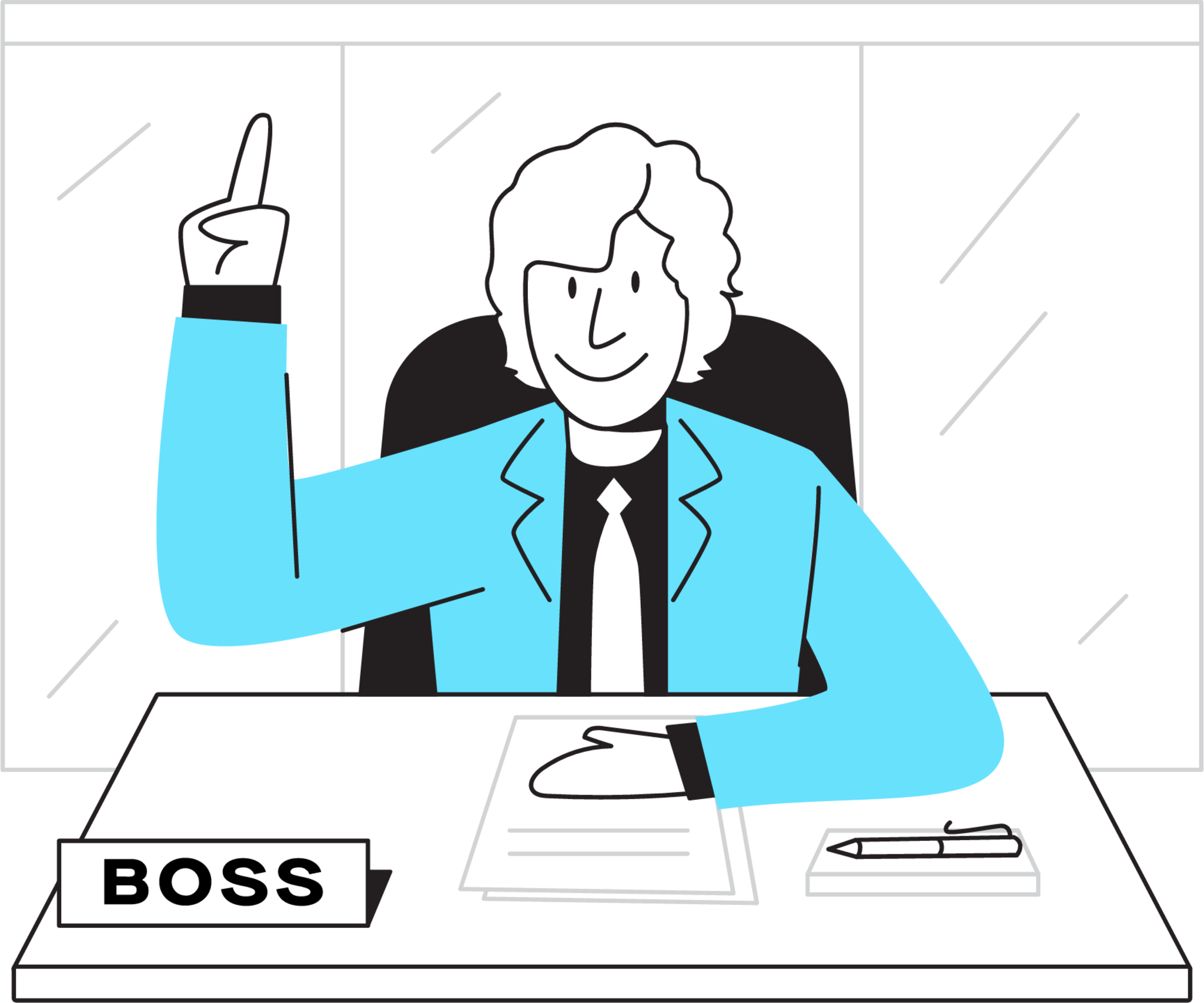 Boss illustration