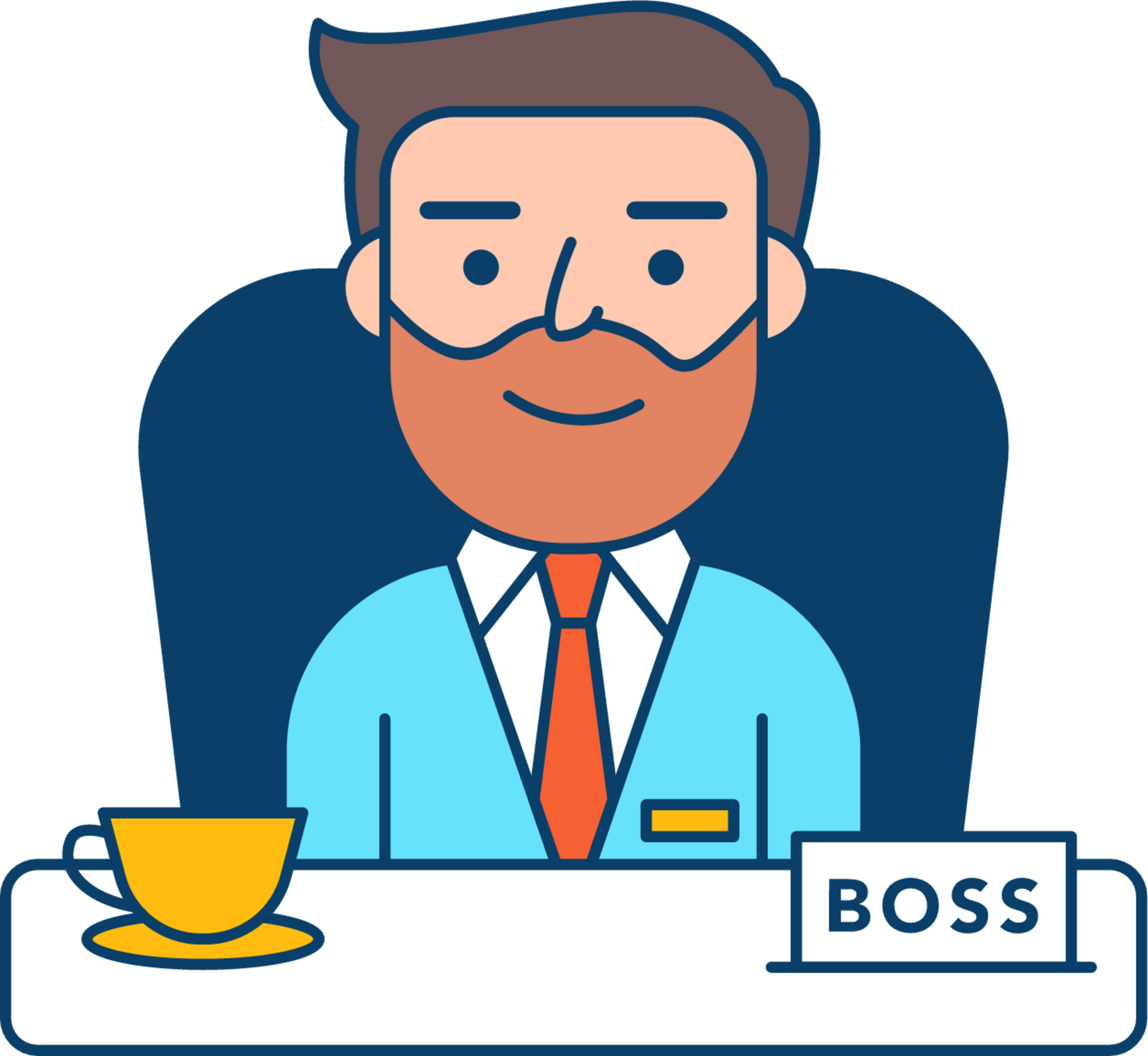 Boss illustration