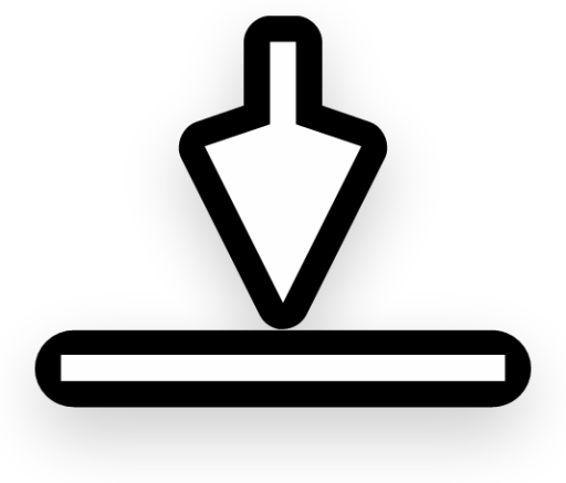 bottom side icon